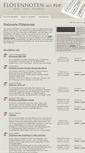 Mobile Screenshot of floetennoten.net