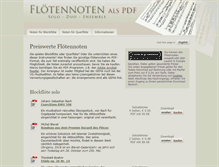 Tablet Screenshot of floetennoten.net
